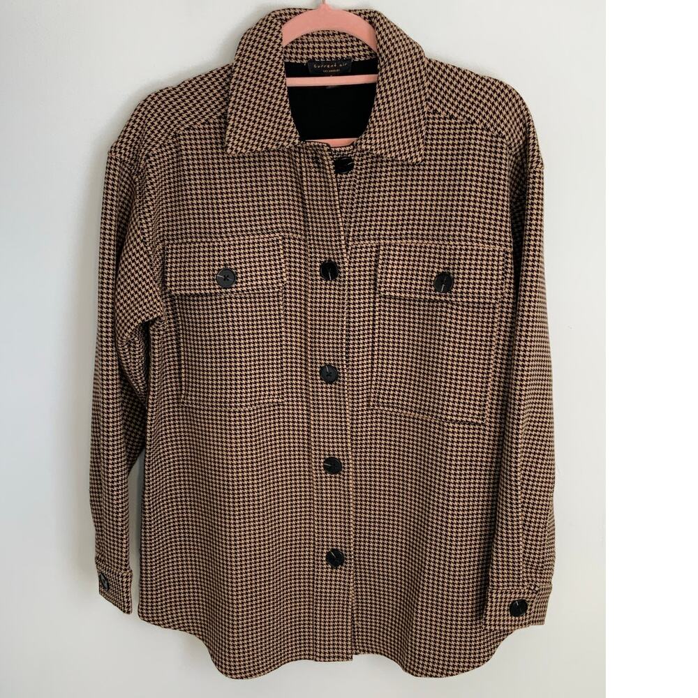 Current Air Houndstooth Top/Shacket size small‎